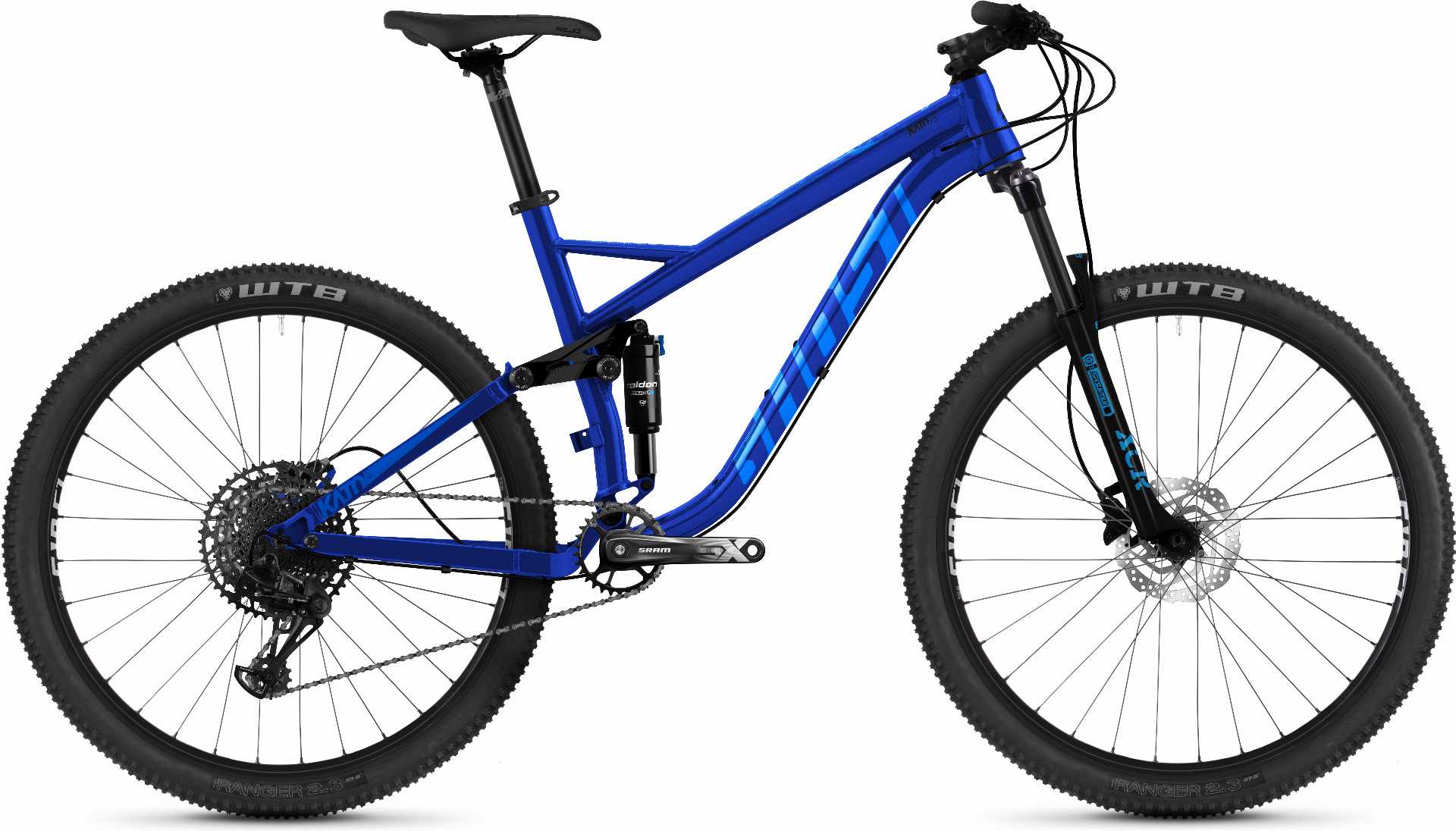 Ghost Kato FS Base MTB-Fully 27,5" blue/ocean - L