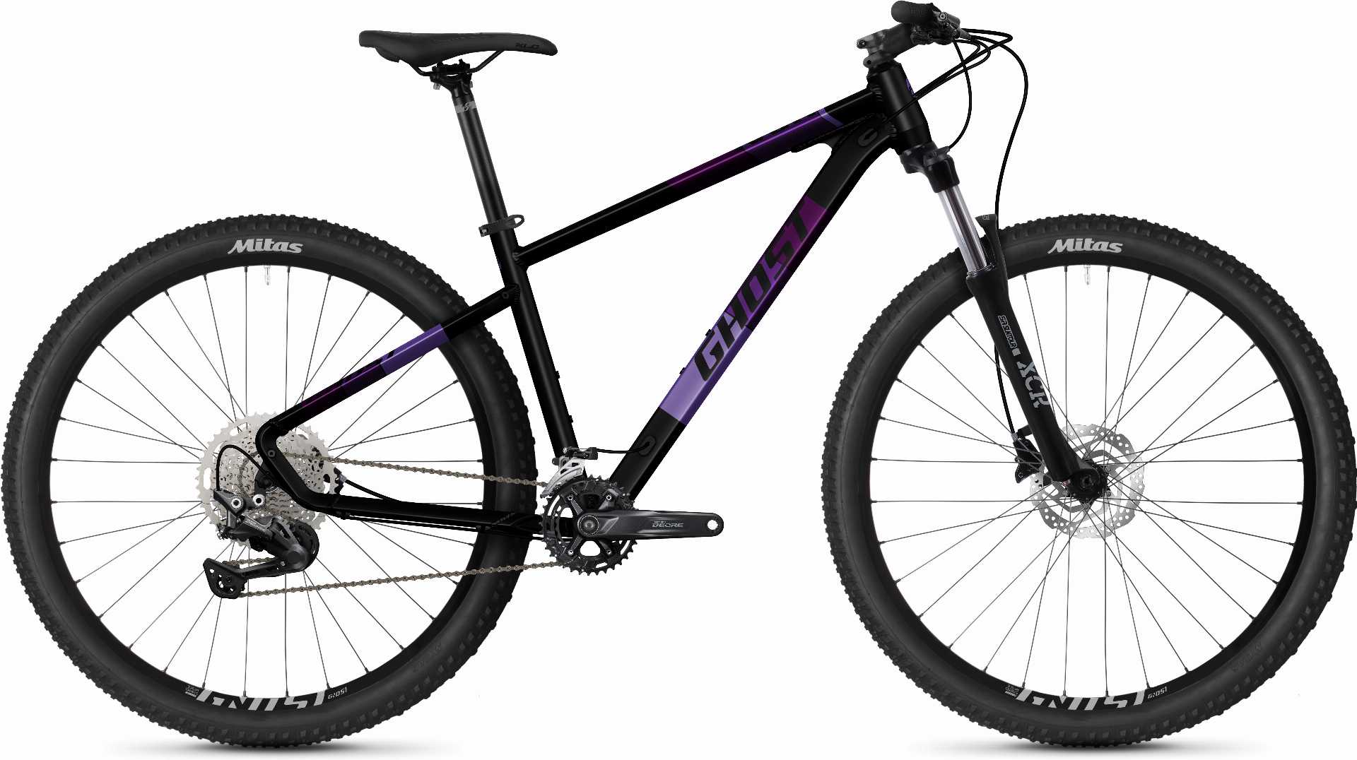 Ghost Kato Advanced MTB-Hardtail 29" black/purple - S