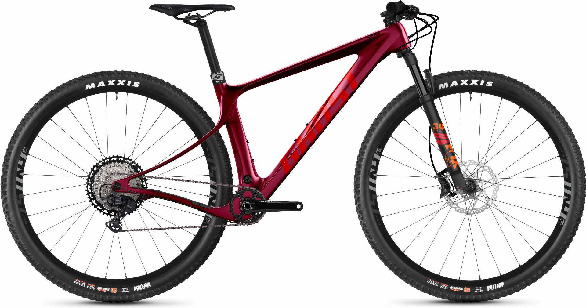 Ghost Lector SF LC Advanced MTB-Hardtail 29" cherry/red - M