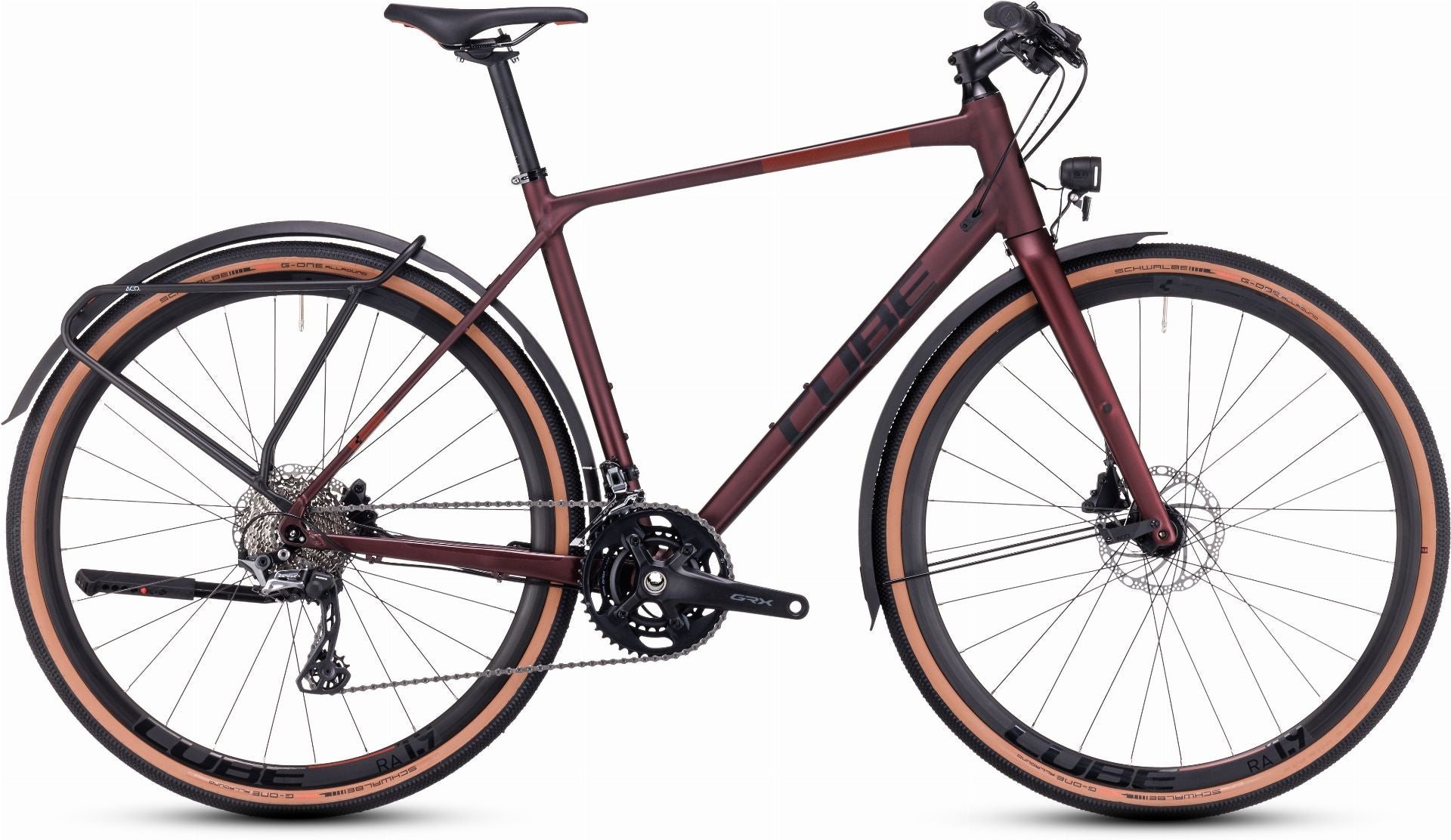 Cube Nulane Race FE Fitnessbike Diamant 28" rubyred ́n ́black - 56 cm/M