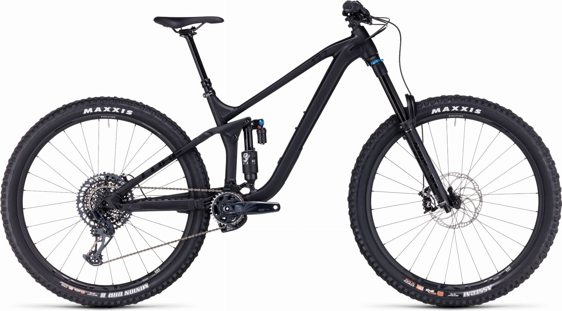 Cube Stereo One77 Pro MTB-Fully 29" black anodized - L