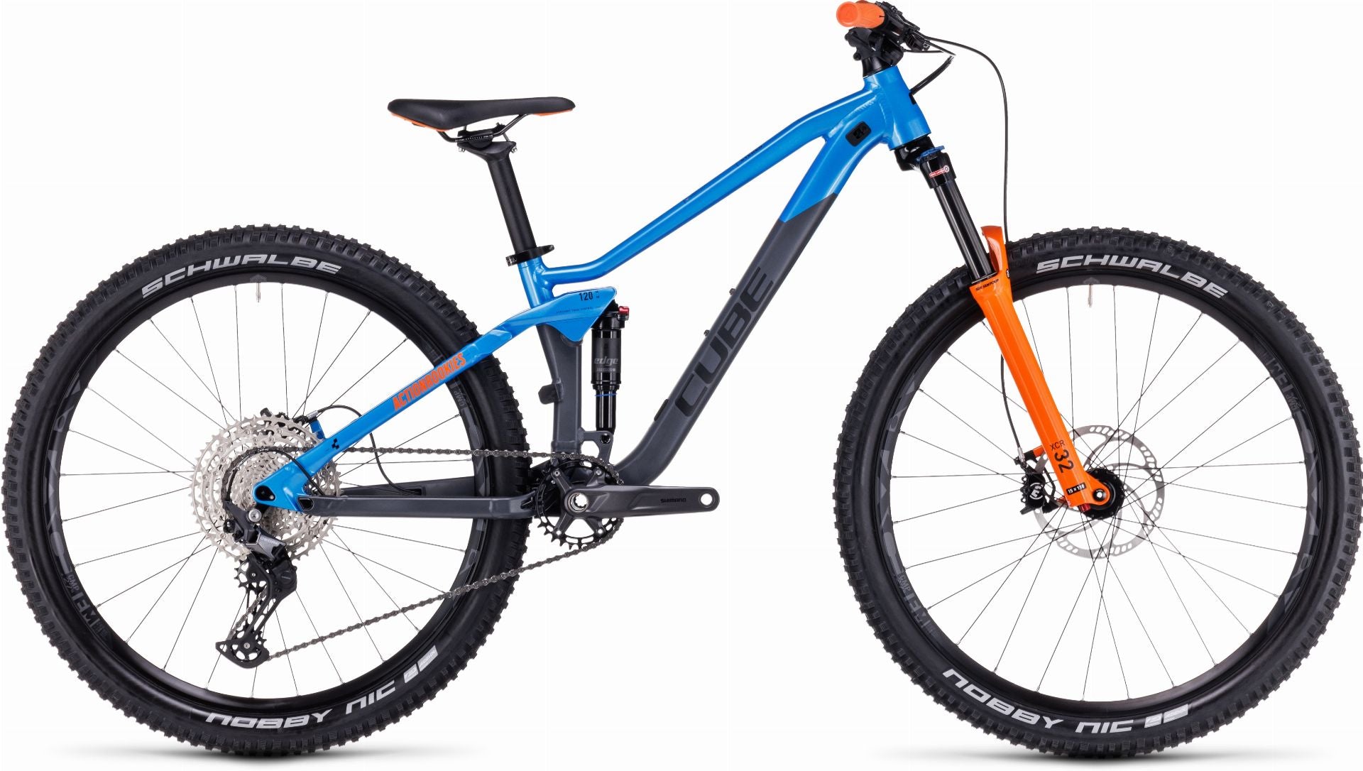 Cube Stereo 120 Rookie MTB-Fully 27,5" actionteam - XS