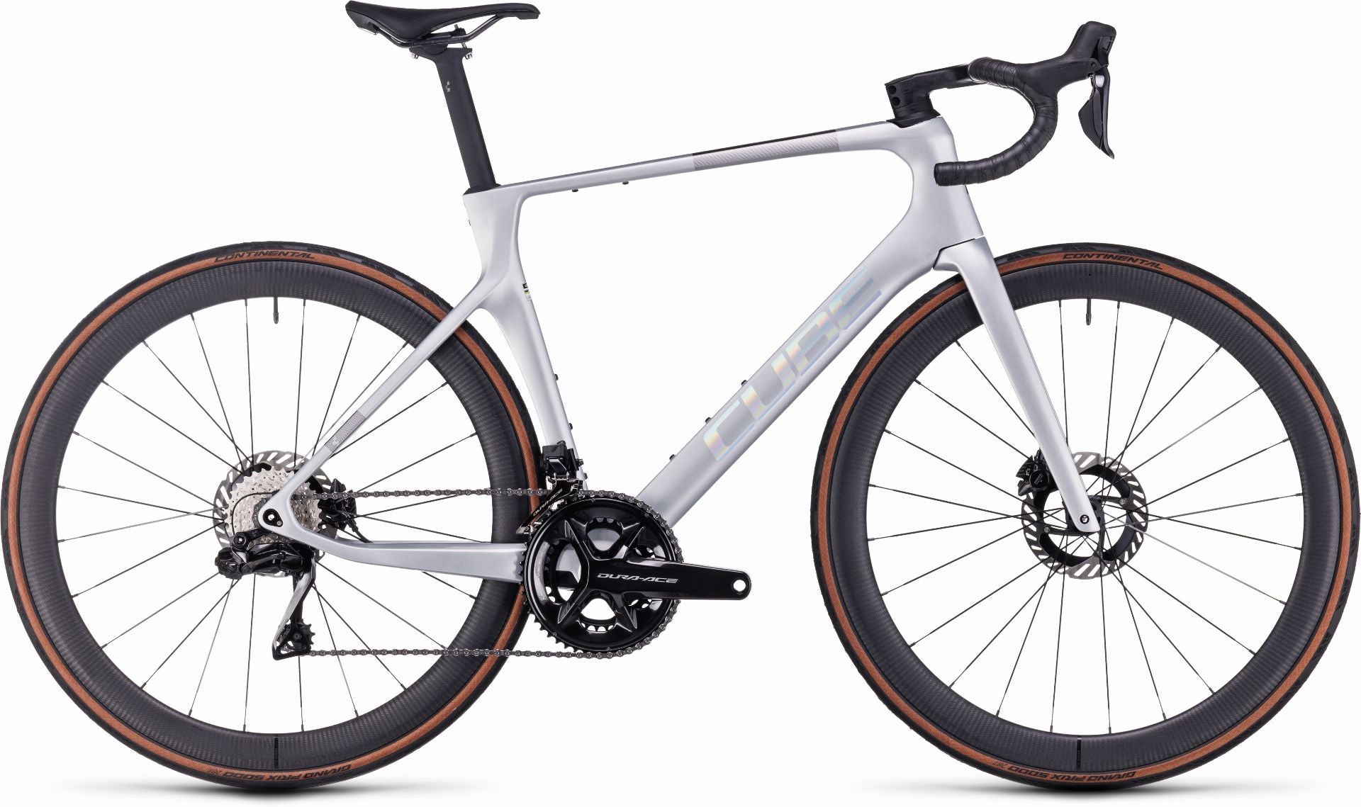 Cube Agree C:62 SLT Rennrad Diamant 28" silver ́n ́black - 53 cm