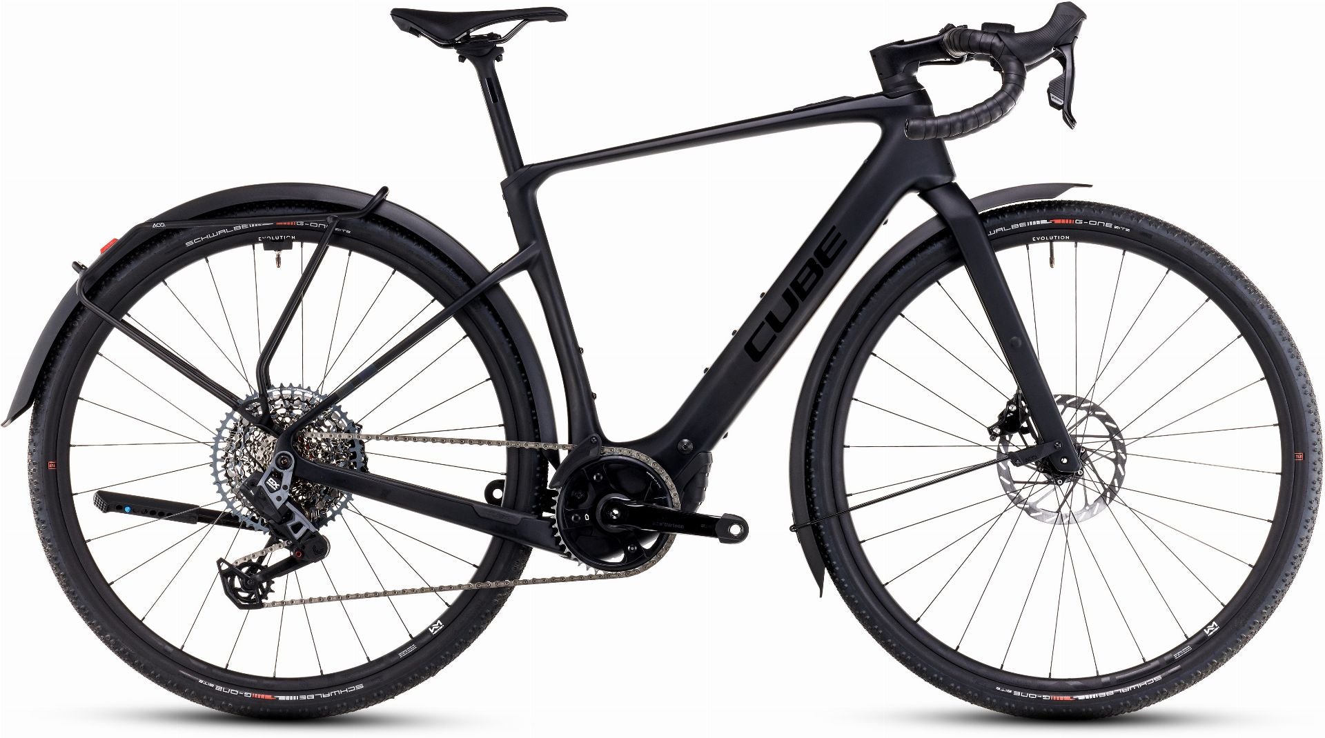 Cube Nuroad Hybrid C:62 SLX FE 400 Wh E-Gravel Rad Diamant 28" carbon ́n ́glossy - XL