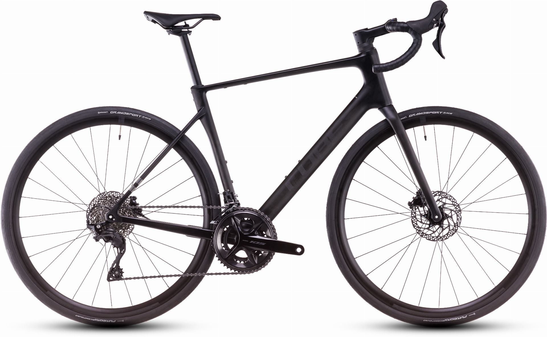Cube Attain C:62 Race Rennrad Diamant 28" blackline - 53 cm