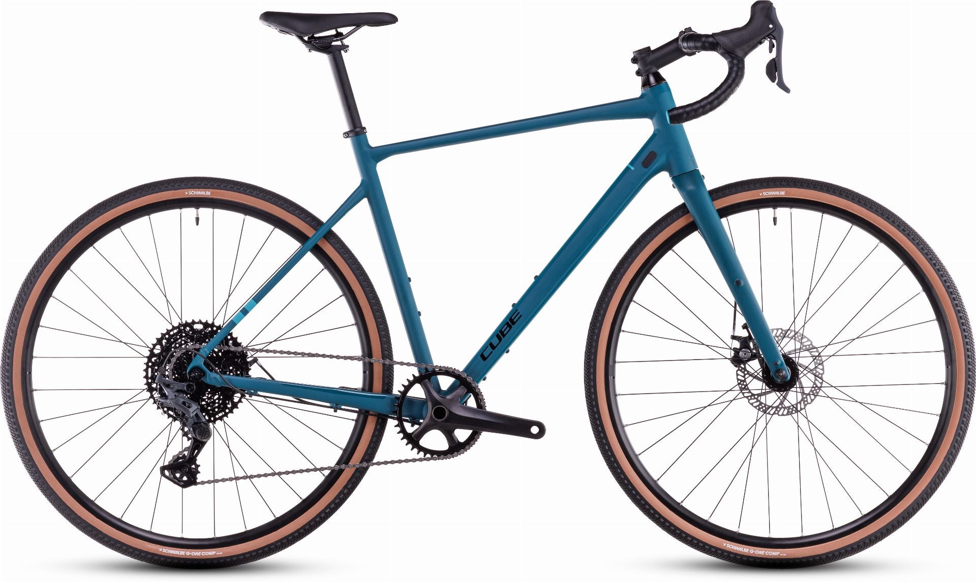 Cube Nuroad One Gravelbike Diamant 28" poseidongreen ́n ́black - 61 cm/XL
