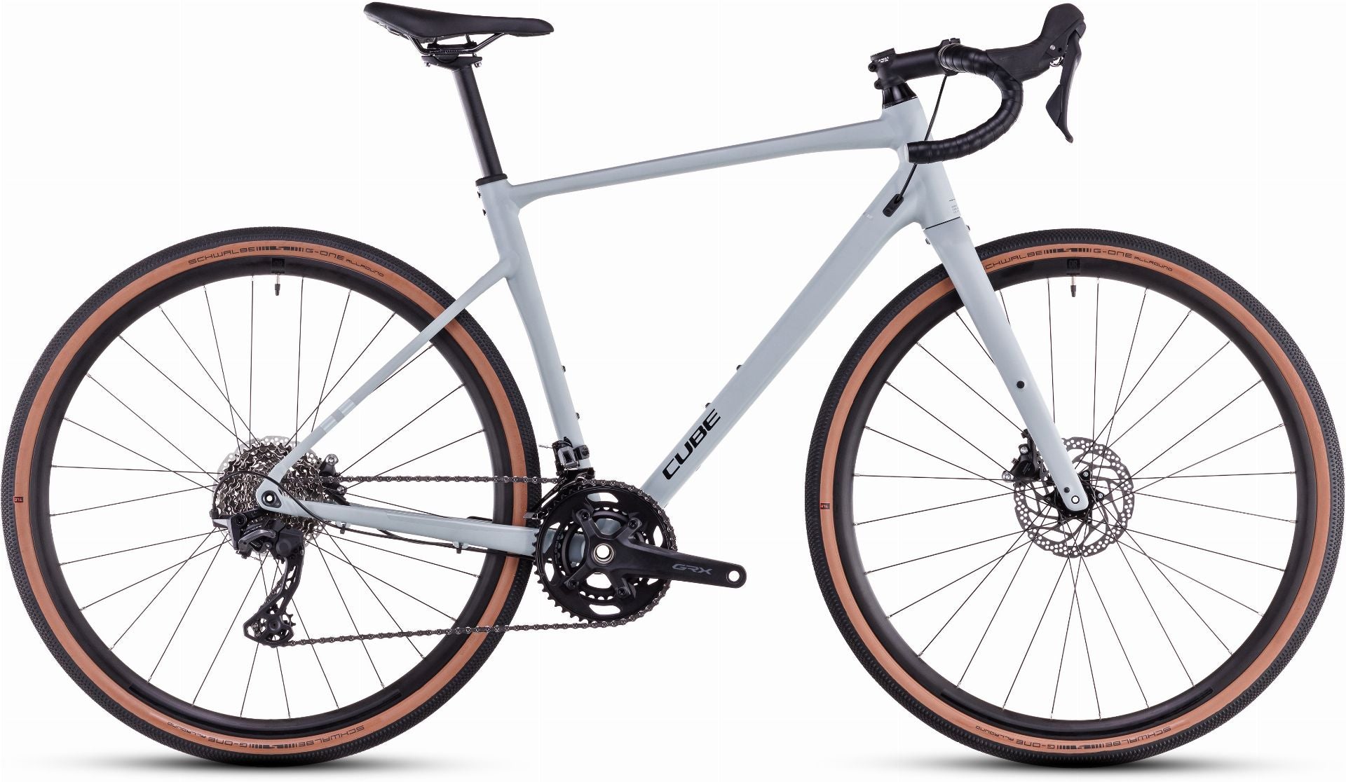 Cube Nuroad Race Gravelbike Diamant haze ́n ́gloss - 61 cm/XL