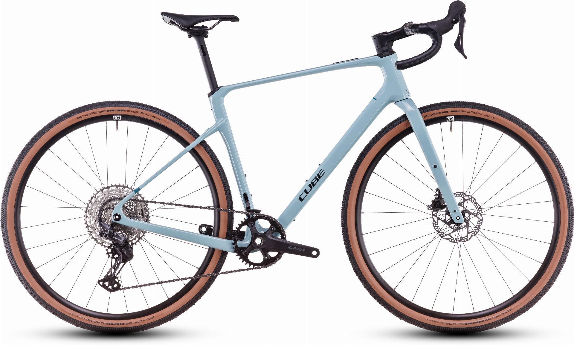 Cube Nuroad C:62 One Gravelbike Diamant 28" tealgrey ́n ́black - 53 cm/S