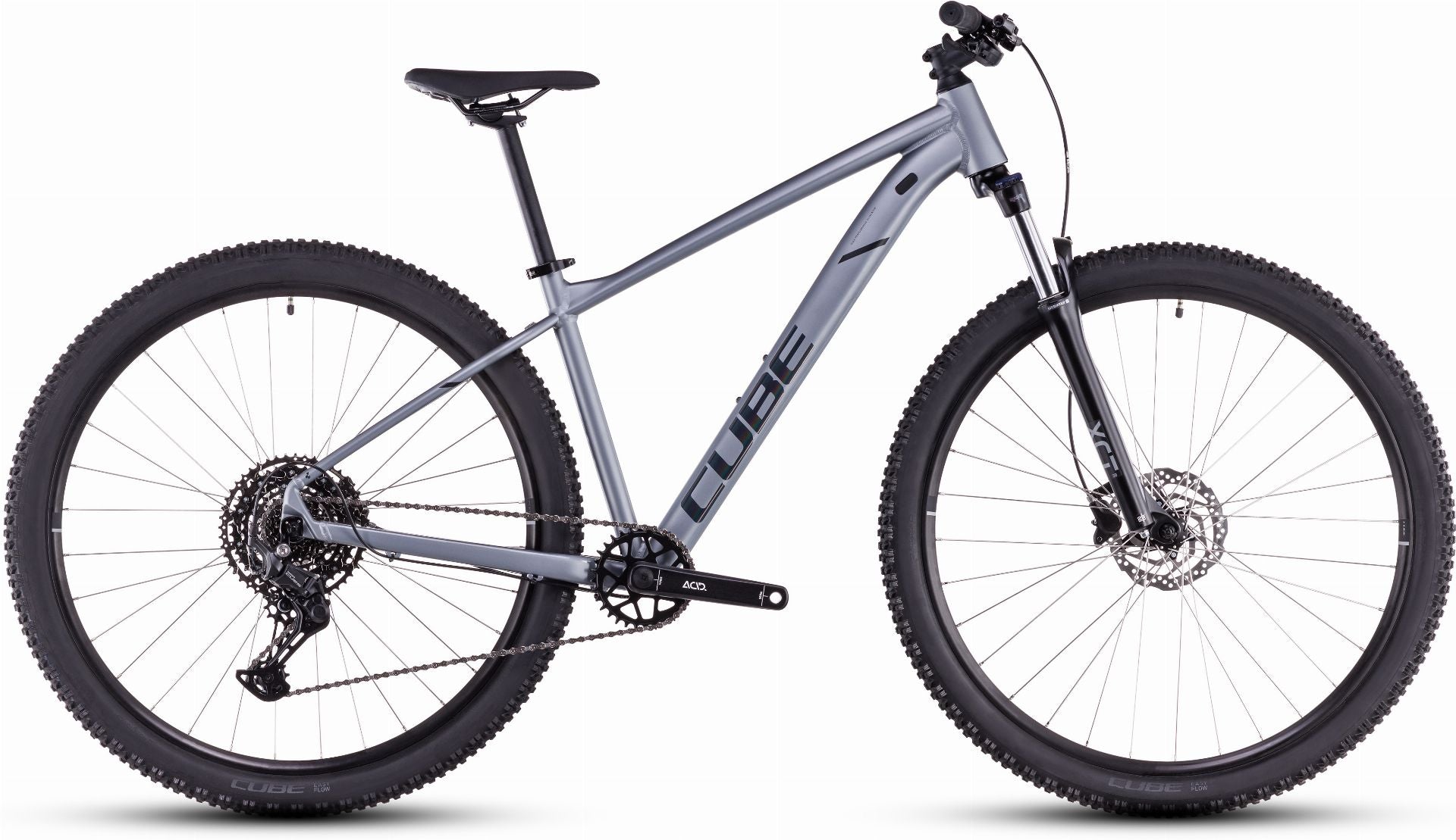 Cube Aim Race MTB-Hardtail Diamant slategrey ́n ́rainbowblack - L