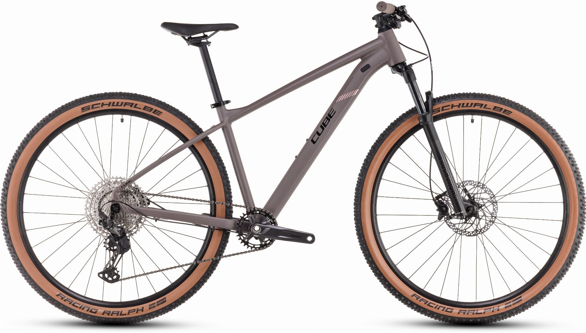Cube Reaction Pro MTB-Hardtail Diamant cedar ́n ́blush - M