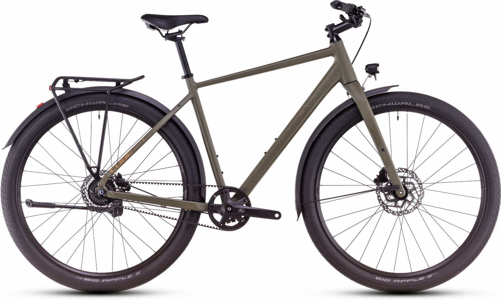 Cube Hyde Pro FE Cityrad Diamant 28" dustyolive ́n ́gold - 58 cm