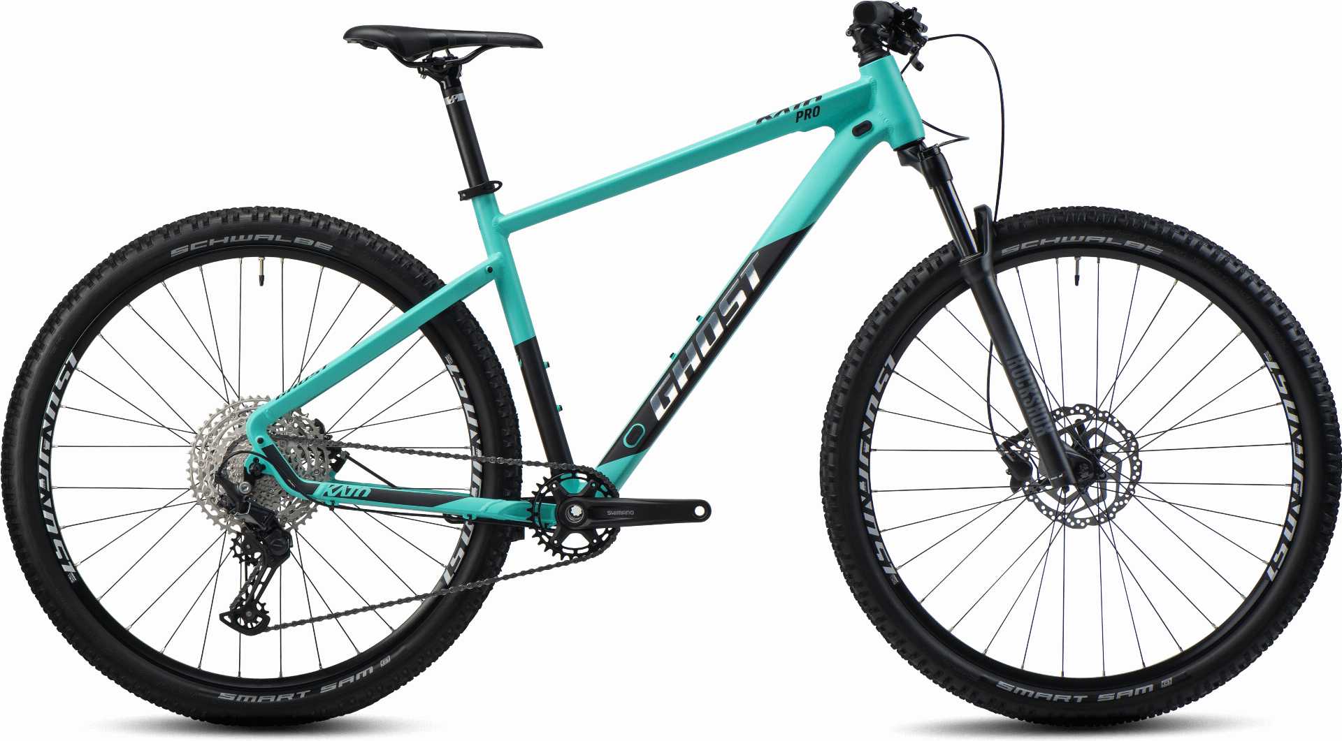 Ghost Kato Pro AL MTB-Hardtail Diamant 29" green/black matt - XL