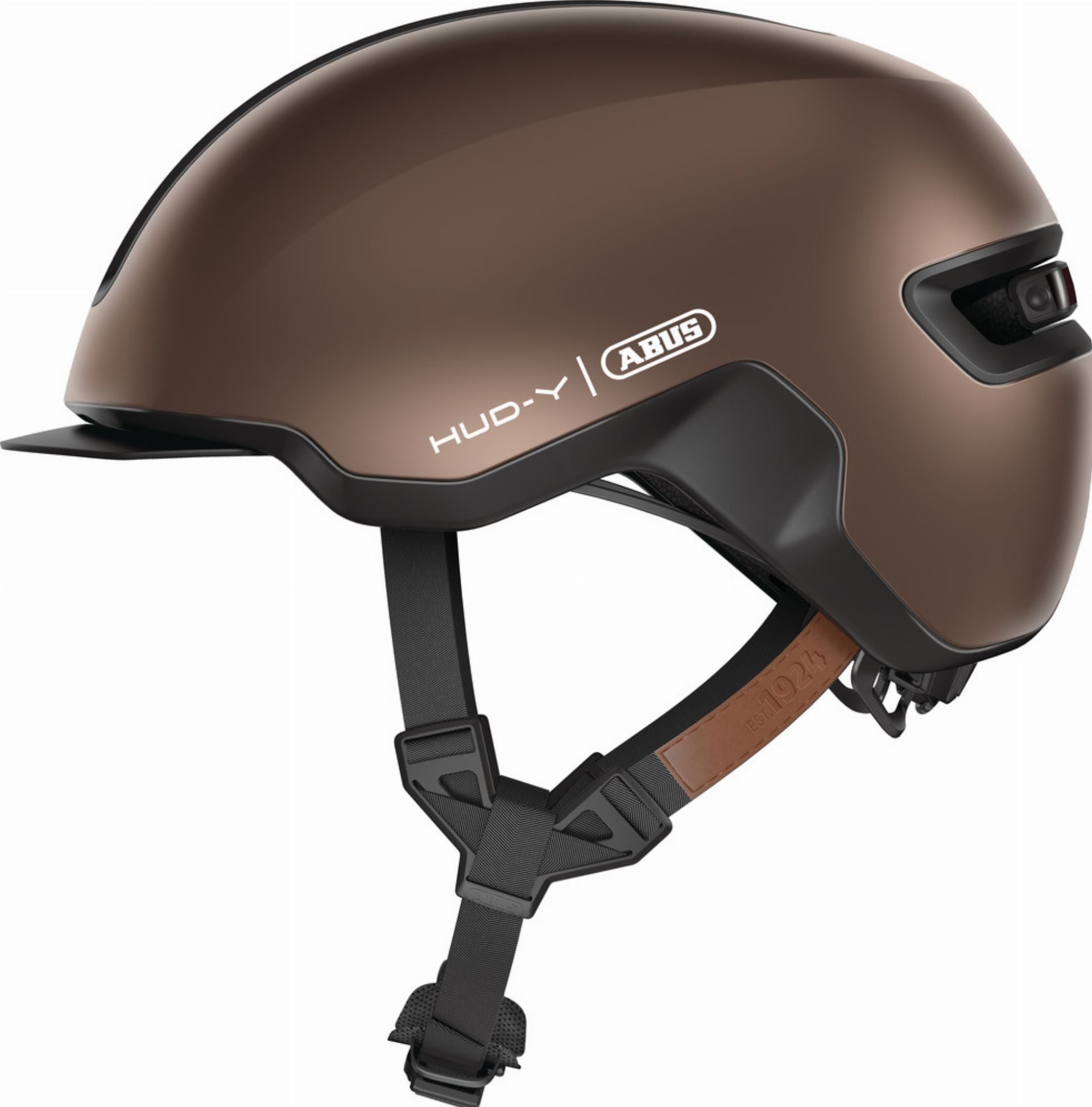 Abus Hud-Y Helm metallic copper - S (51-55 cm)