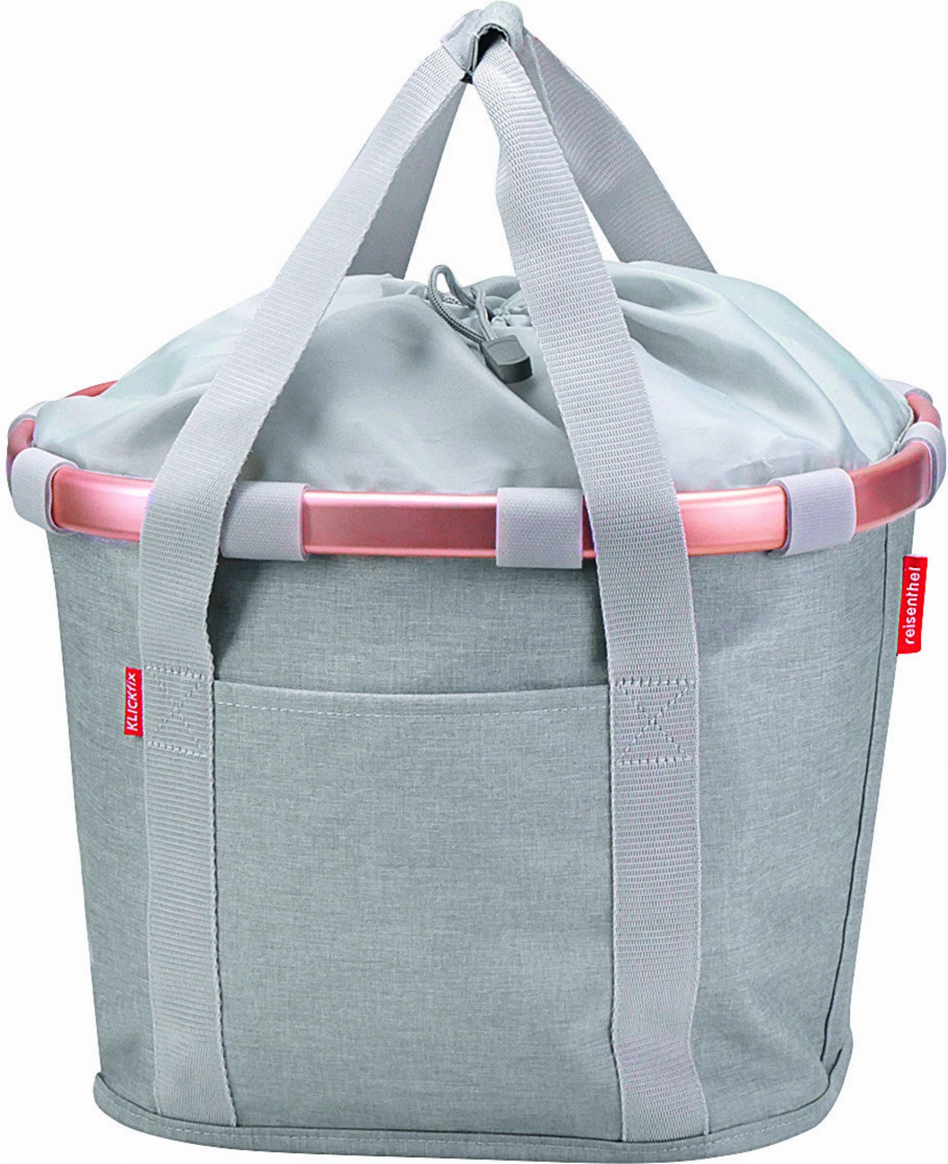 klickfix fahrradtasche bikebasket Lenkertasche twist sky rose 15 L – Biketech24 Opaza Fahrradschloss mit 5-stelligem MEN Gebindegröße:500 ml Flasche