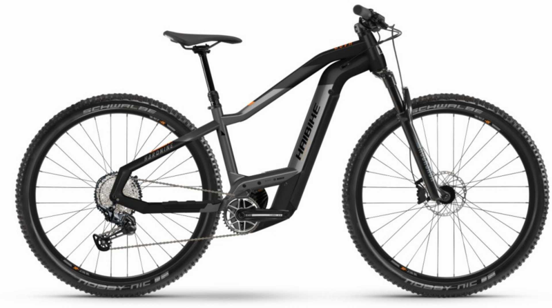 Haibike HardNine 10 625 Wh E-Bike Hardtail Diamant 29" titan/black matte - XL/52