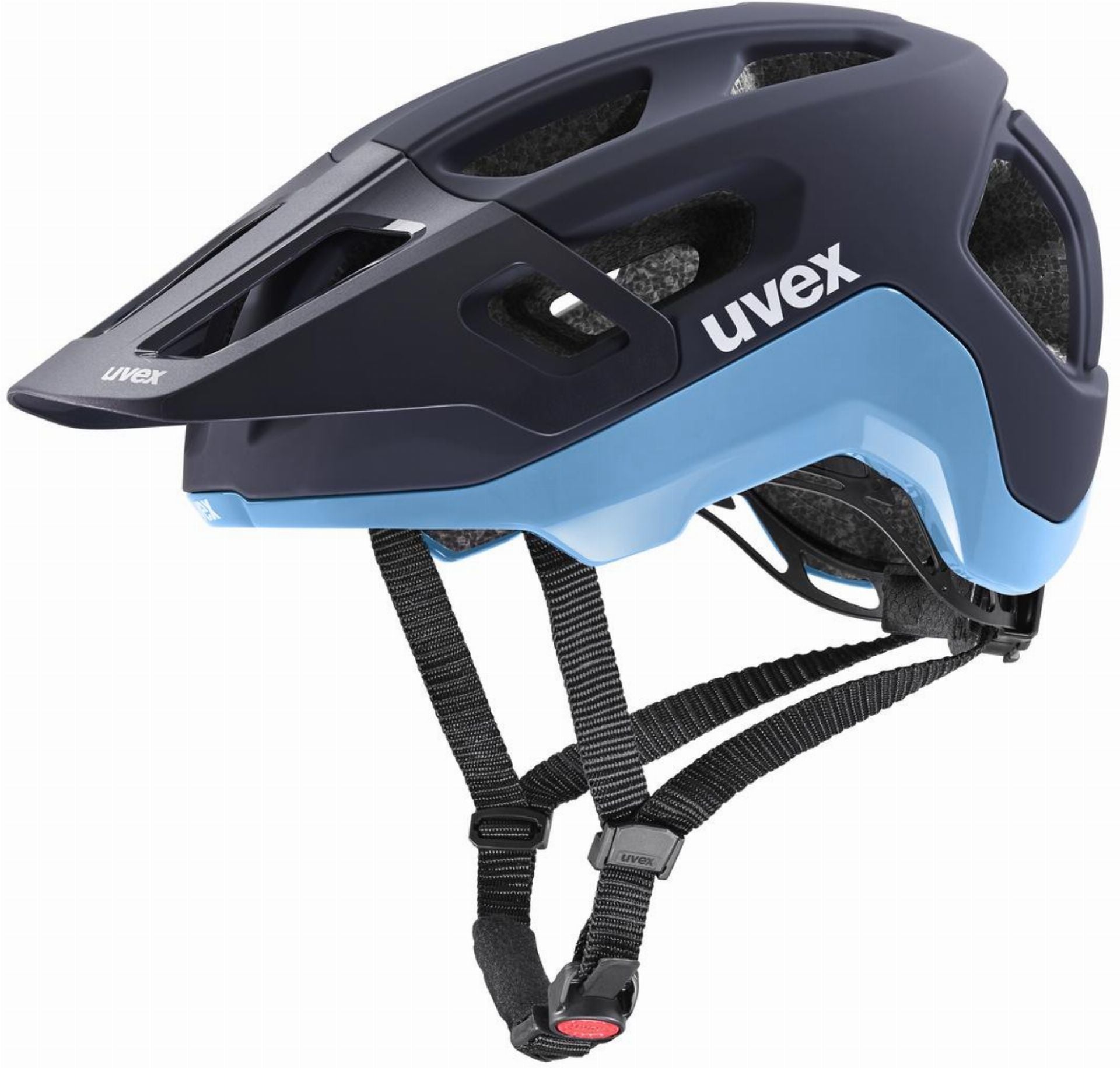 Uvex React MTB-Helm deep space-azure matt - 56-59 cm