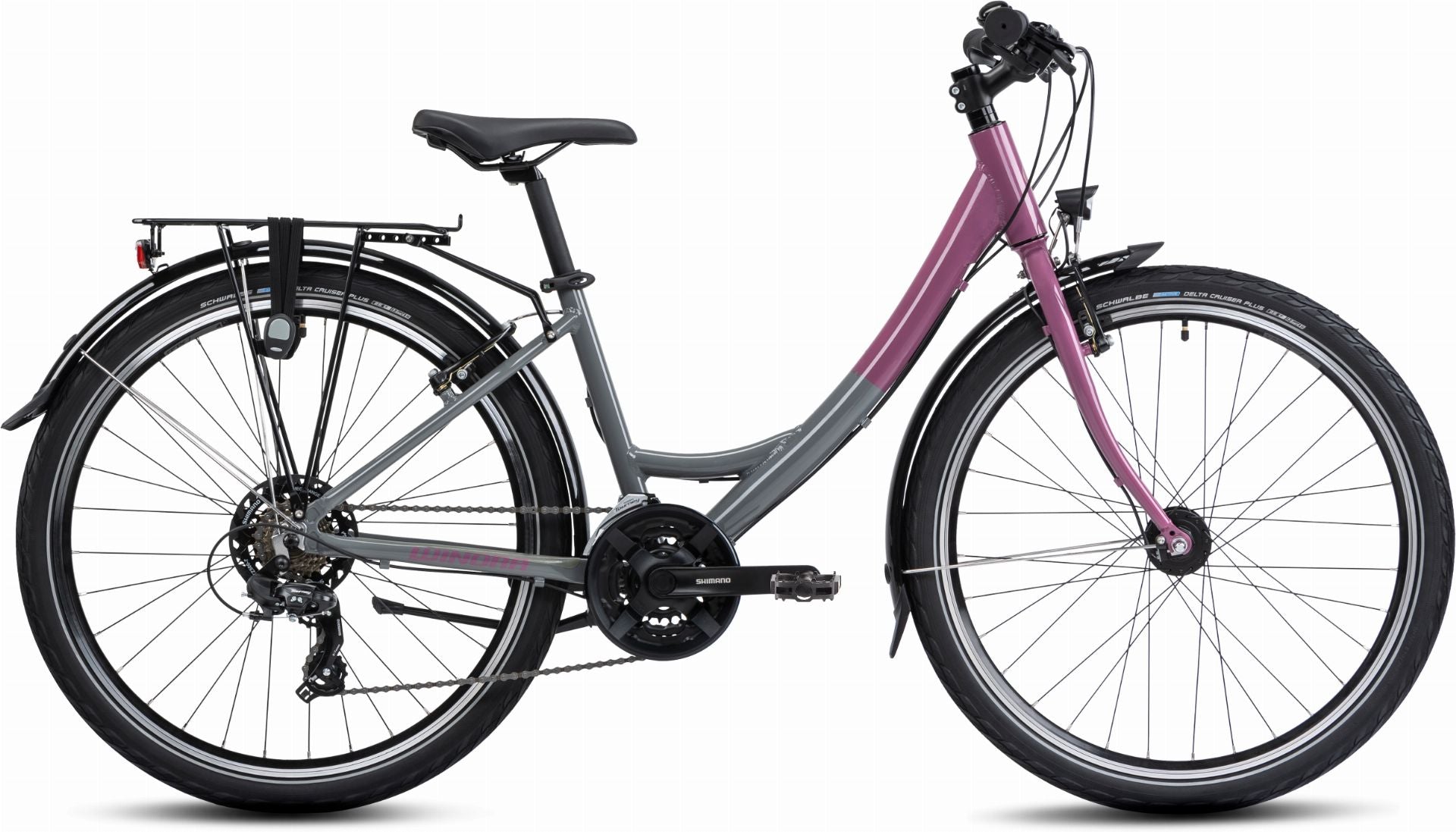 Winora Chica Jugendrad Wave 26" cool grey/lilac purple - 38