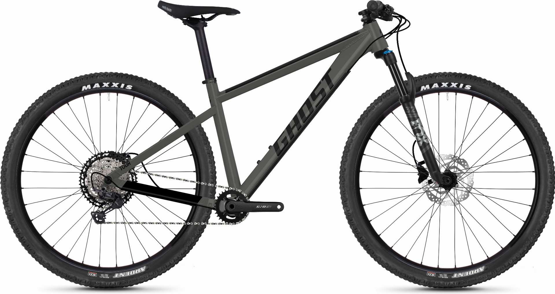 Ghost Nirvana Tour SF Advanced 29" MTB-Hardtail rock / jet black - M