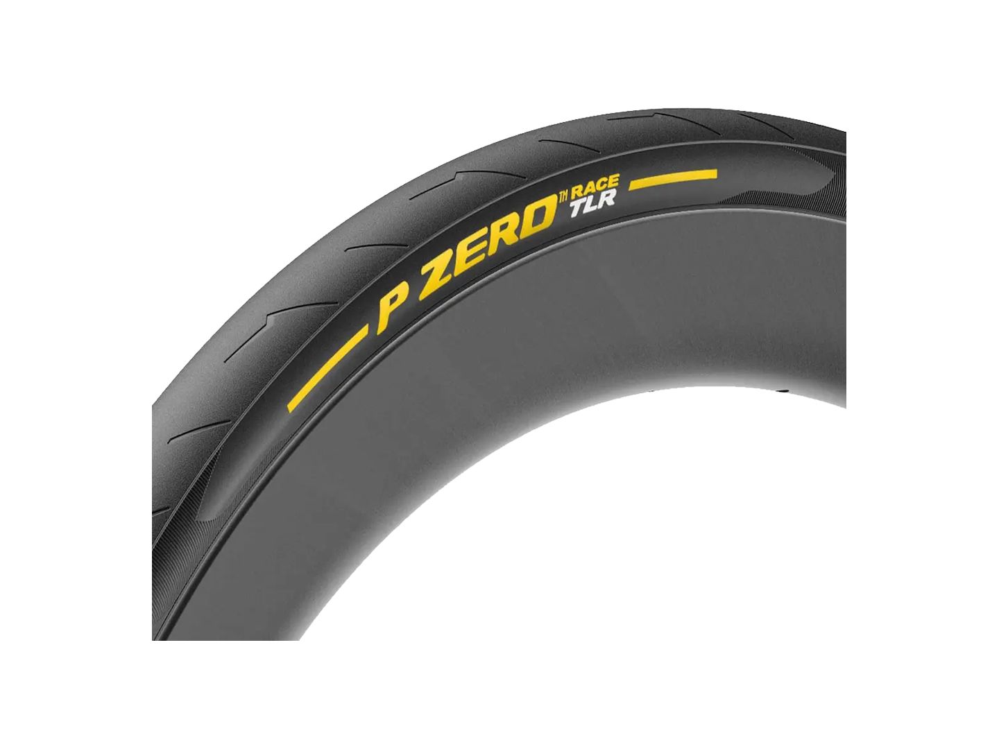 Pirelli P Zero Race TLR Falt-/Rennradreifen 28" black/yellow - 26-622