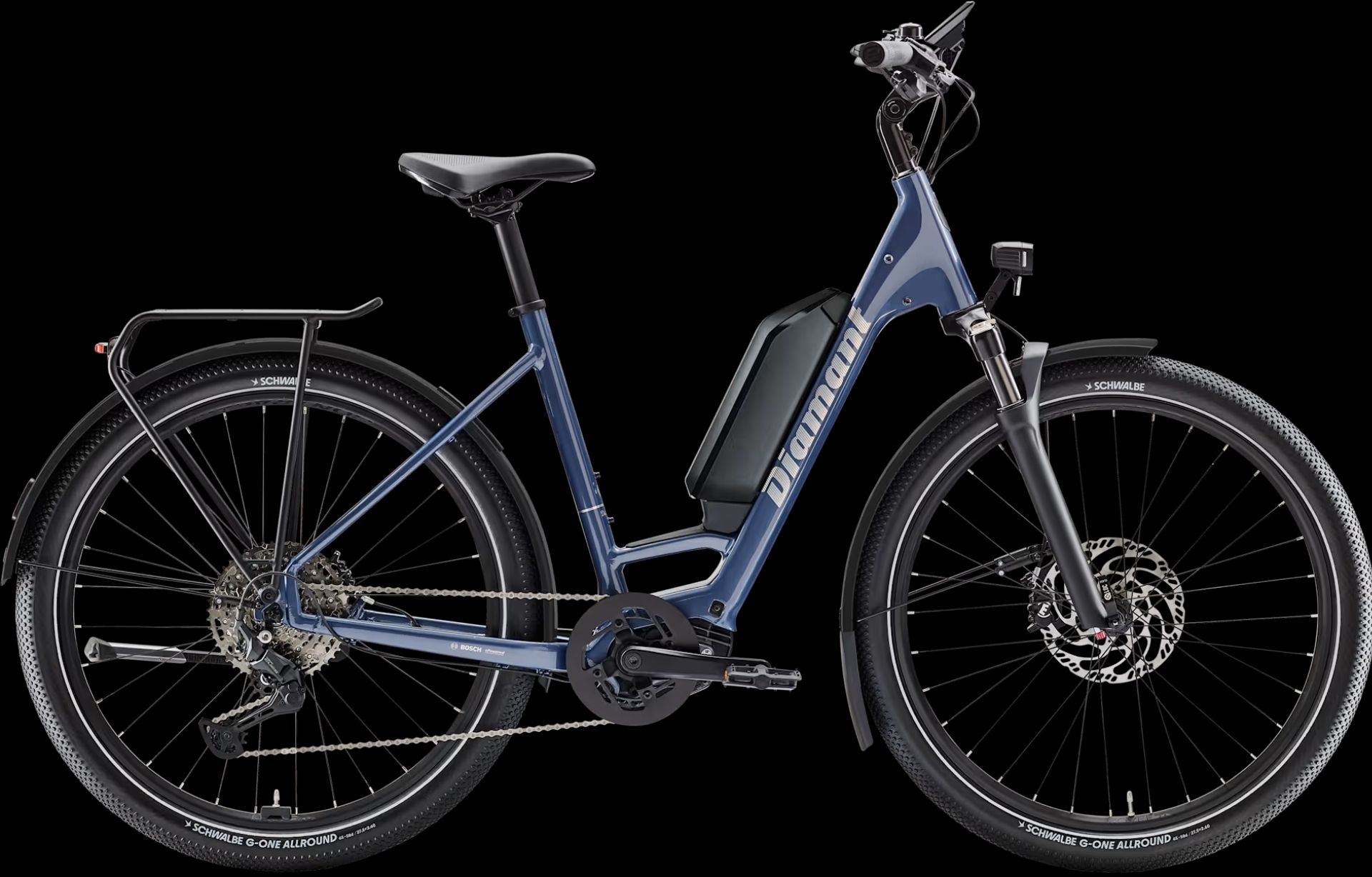 Diamant Zing Trip Plus 800 Wh E-Bike Wave 27,5" vergissmeinnichtblau metallic - L