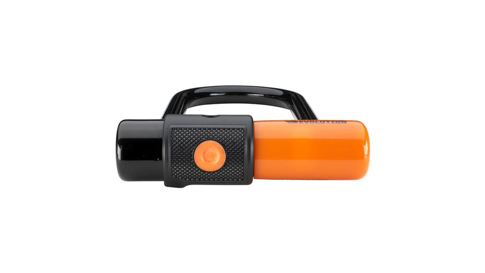 Kryptonite Evolution Lite Mini-6 Bügelschloss orange/schwarz