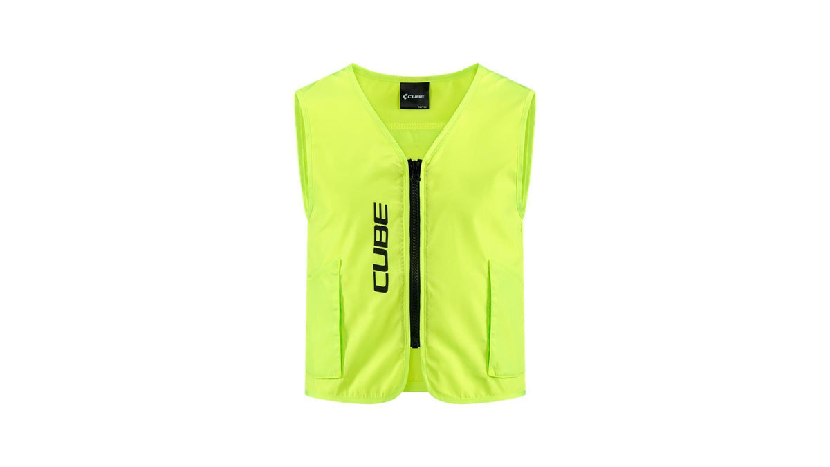 cube fahrradweste Cube Safety Weste Rookie CMPT yellow – Biketech24