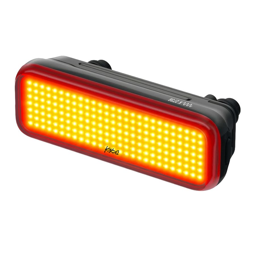 Knog Blinder Link Rücklicht StVZO 50/80 mm, Rote LED, Montage am Sattel oder Gepäckträger black