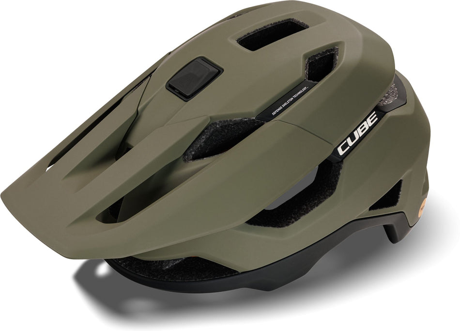 B-Ware - Cube Trooper TM Mips MTB-Helm olive (Gebrauchtware)