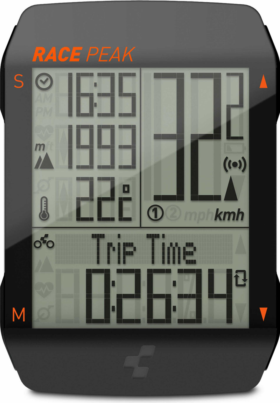 Cube Fahrradcomputer RACE PEAK black´n´black