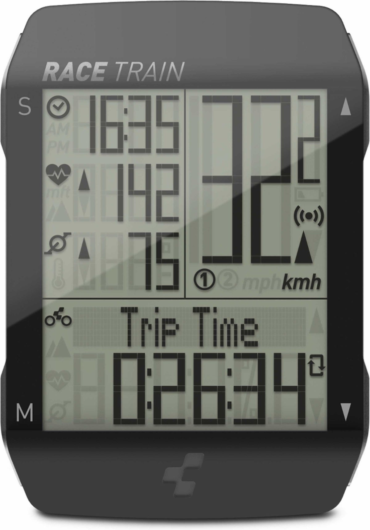 cube fahrradcomputer race train test B-Ware