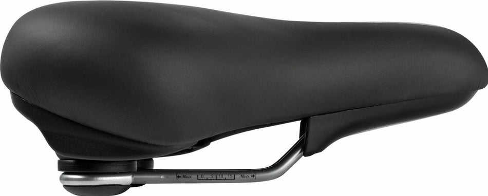 RFR Sattel CITY COMFORT D2 & Elastomere black