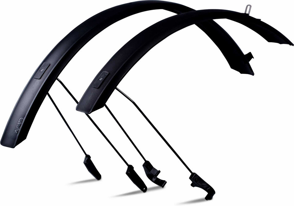 B-Ware - ACID Schutzblechset MTB 60 mit Streben black (Gebrauchtware)
