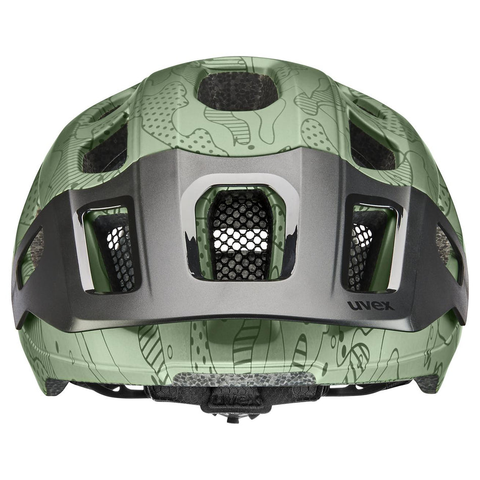 Uvex React Jr. Kinder-Helm moss green altimeter matt S (52-56 cm)
