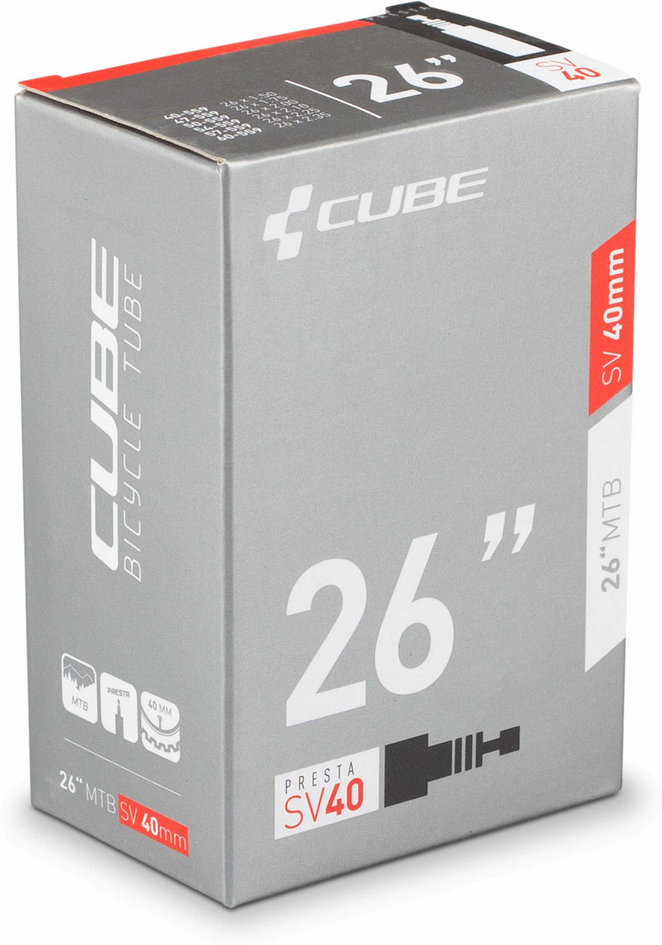 Cube Schlauch 26" MTB 40mm 40/60-559