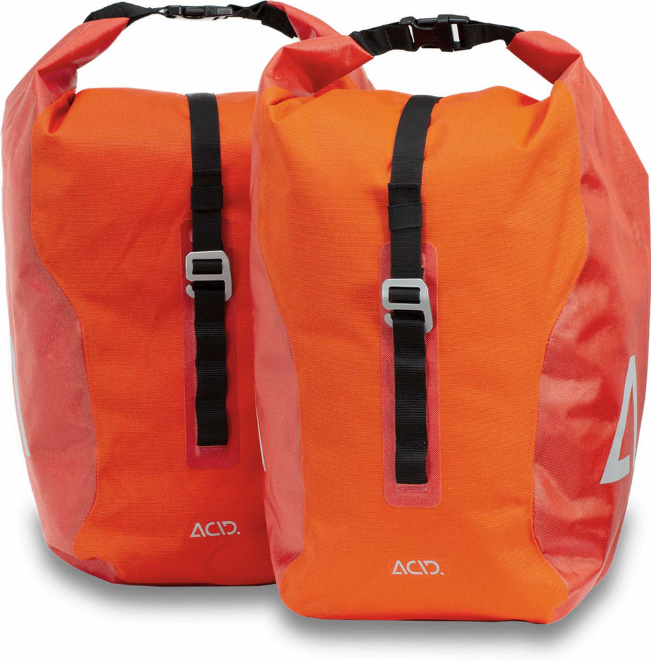 ACID Fahrradtasche TRAVLR 20/2 flame´n´black