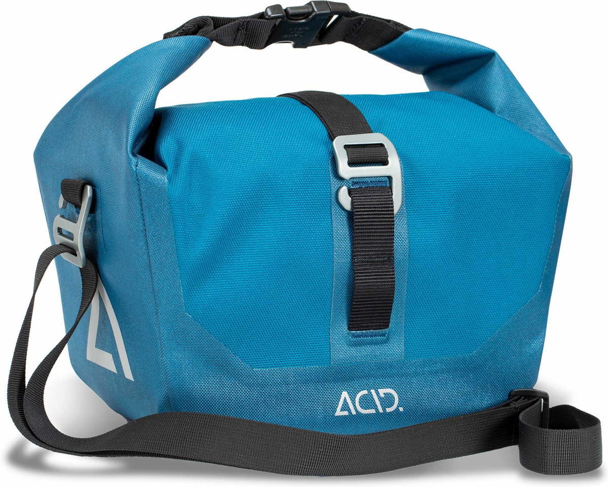 ACID Fahrradtasche TRAVLR FRONT 6 FILINK dark blue´n´black – Biketech24