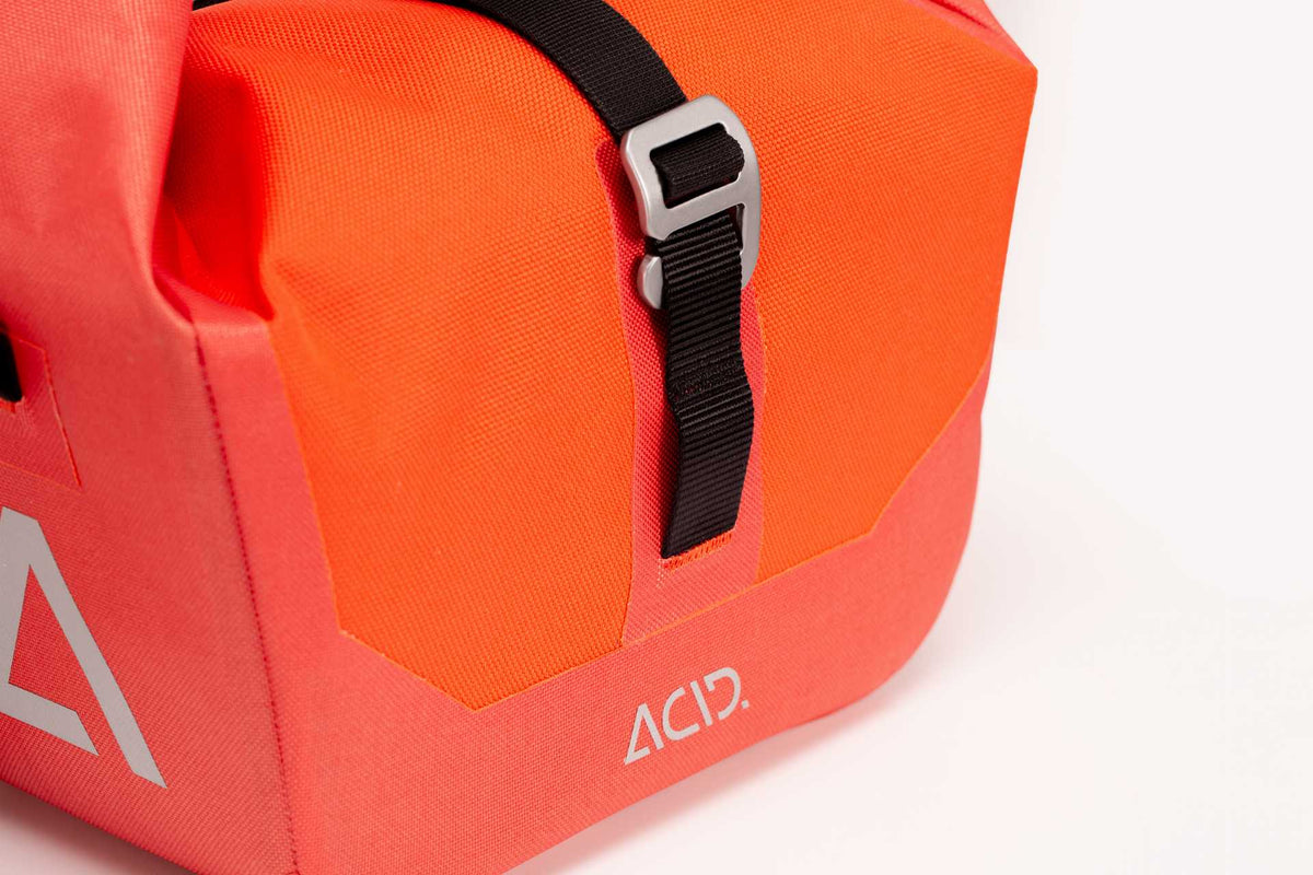 ACID Fahrradtasche TRAVLR FRONT 6 FILINK flame´n´black – Biketech24