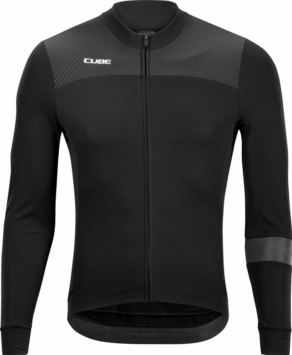 Cube BLACKLINE Trikot langarm schwarz