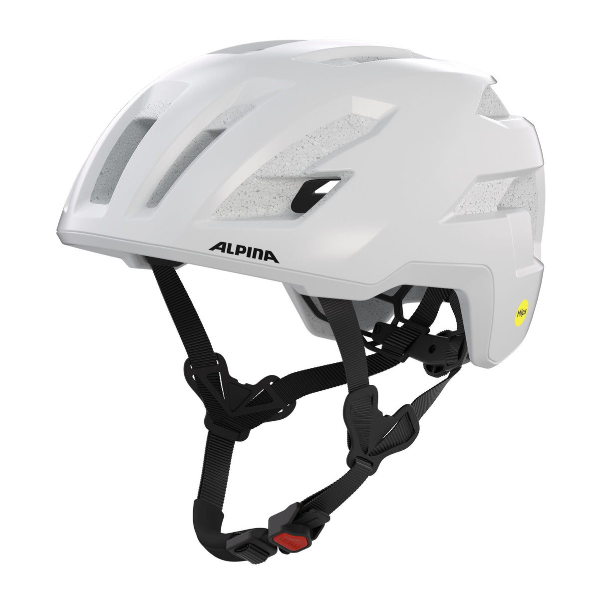 Alpina Taunus Gravel Mips Helm white matt – Biketech24