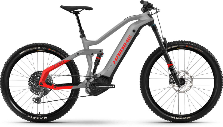 Haibike AllMtn 6 29"/27,5" urban grey/ black/ red matte