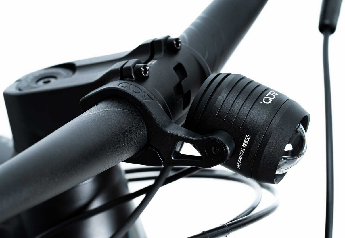 ACID E-Bike Frontlicht PRO-E 140 High Beam BES2 black