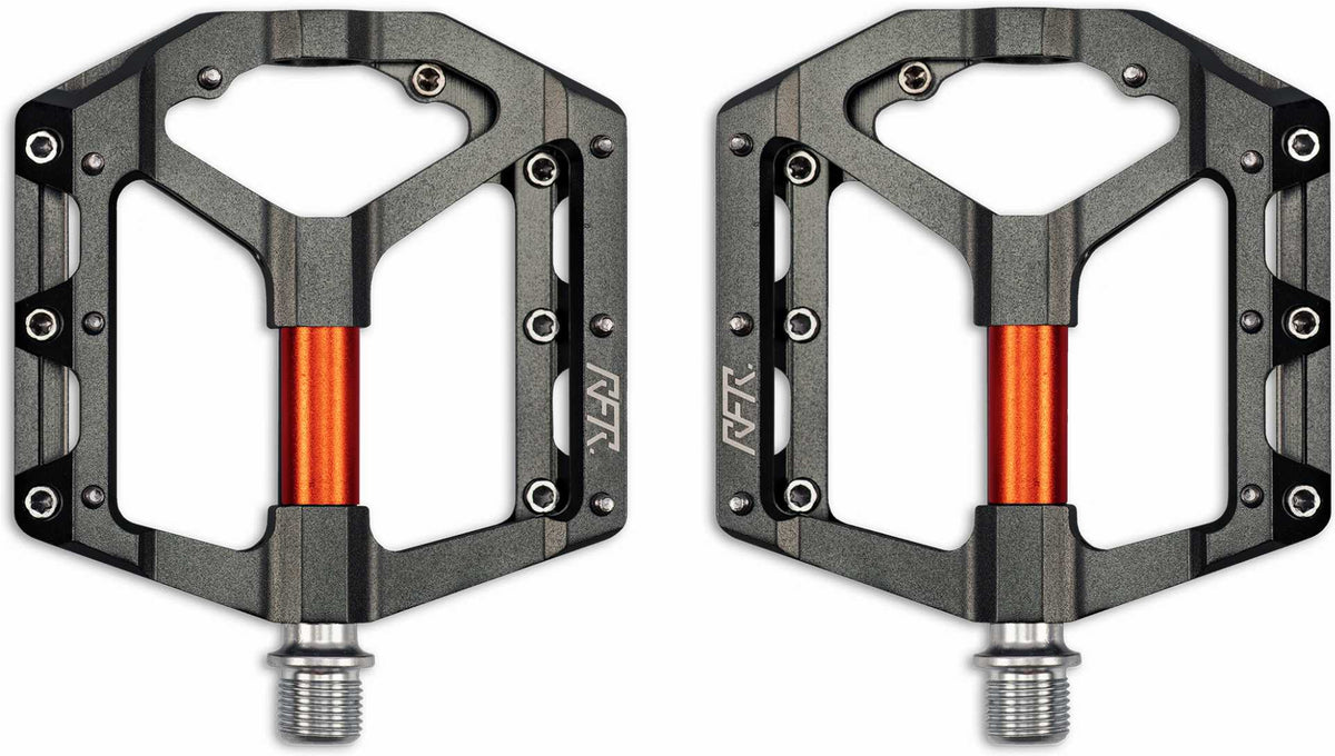 RFR Pedale Flat SLT 2.0 grey ́n ́orange