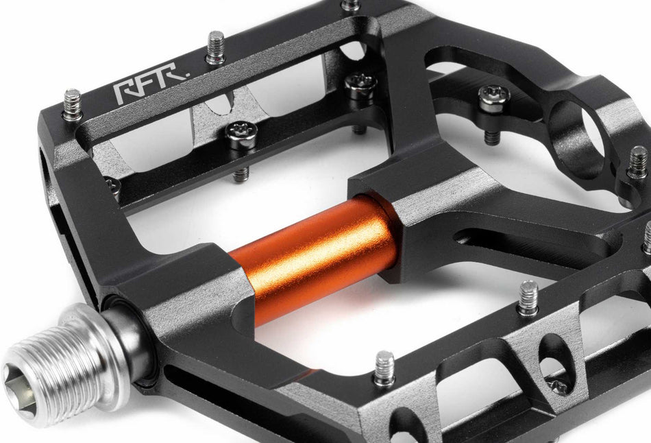 RFR Pedale Flat SLT 2.0 grey´n´orange