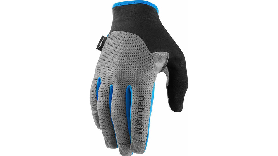 Cube X NF Handschuhe lang grey´n´blue