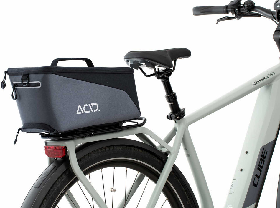 Acid Gepäckträgertasche Trunk City RILink black 8 L