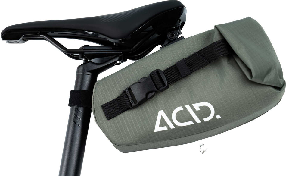 Acid Satteltasche CLICK 1,2 L olive XL