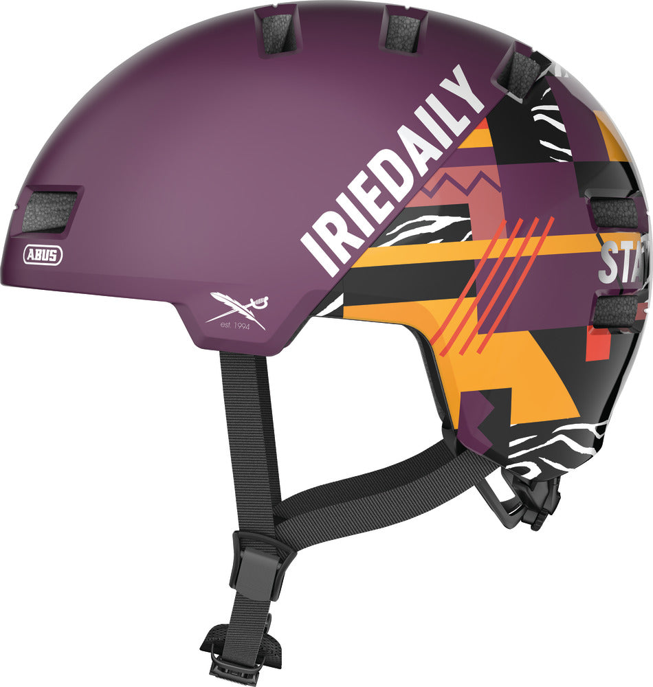 Abus Skurb ACE Helm iriedaily plum