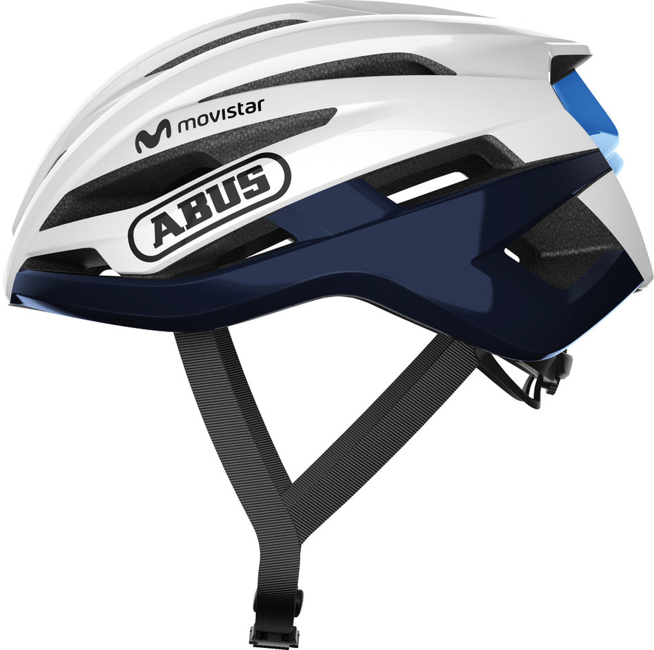 Abus StormChaser Movistar Team 20 Rennrad-Helm