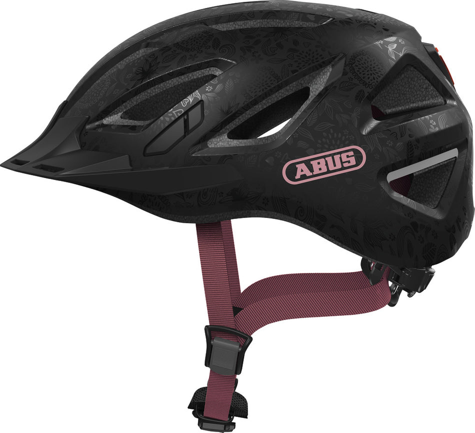 B-Ware - Abus Urban-I 3.0 Helm flower art (Gebrauchtware)