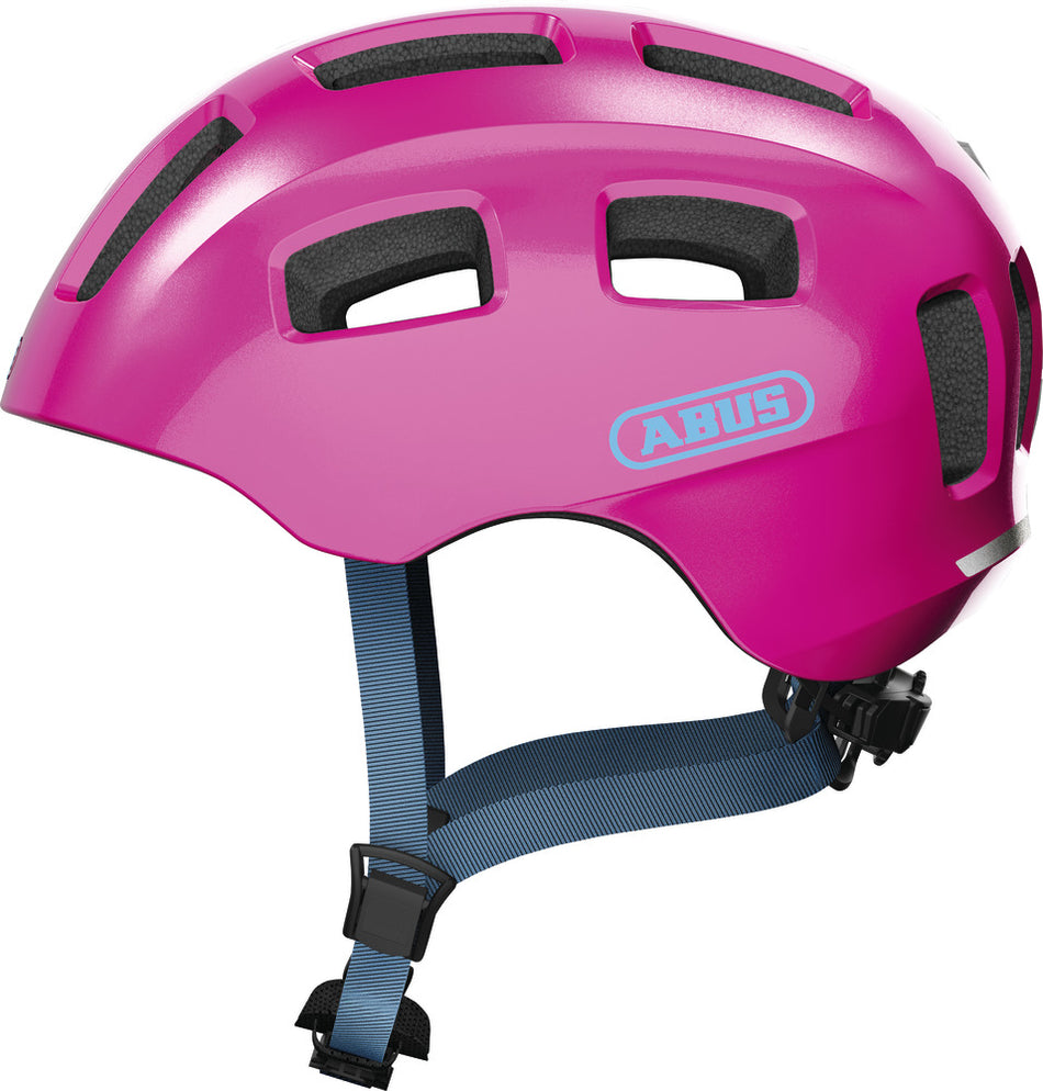 B-Ware - Abus Youn-I 2.0 Kinder-Helm sparkling pink (Gebrauchtware)